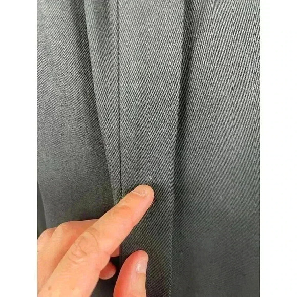 Zero + Maria Cornejo Black Womens 14 Blouse High Neck Ruffle Short Sleeve Button - Picture 4 of 13